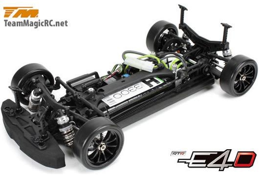 Радиоуправляемая машина для дрифта Team Magic E4D EVX 4WD RTR масштаб 1:10 2.4G — TM-503011-EVX-14 — изображение 4