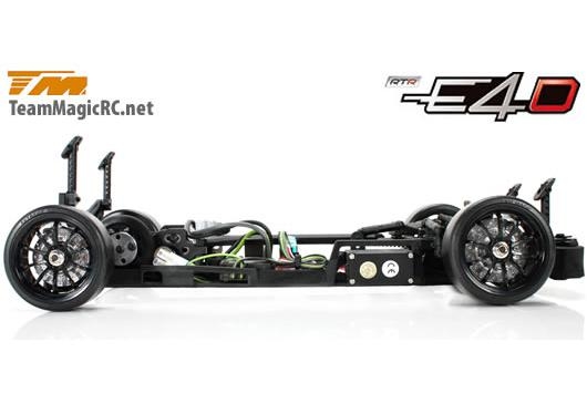 Радиоуправляемая машина для дрифта Team Magic E4D SLS 4WD RTR масштаб 1:10 2.4G — TM-503011-SLS-14 — изображение 5