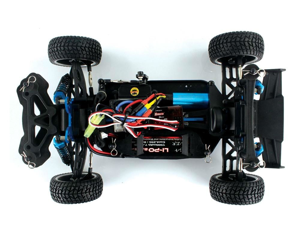 Радиоуправляемая машина для дрифта Himoto EXR-16 4WD RTR масштаб 1:16 2.4G — Hi4195BL — изображение 3