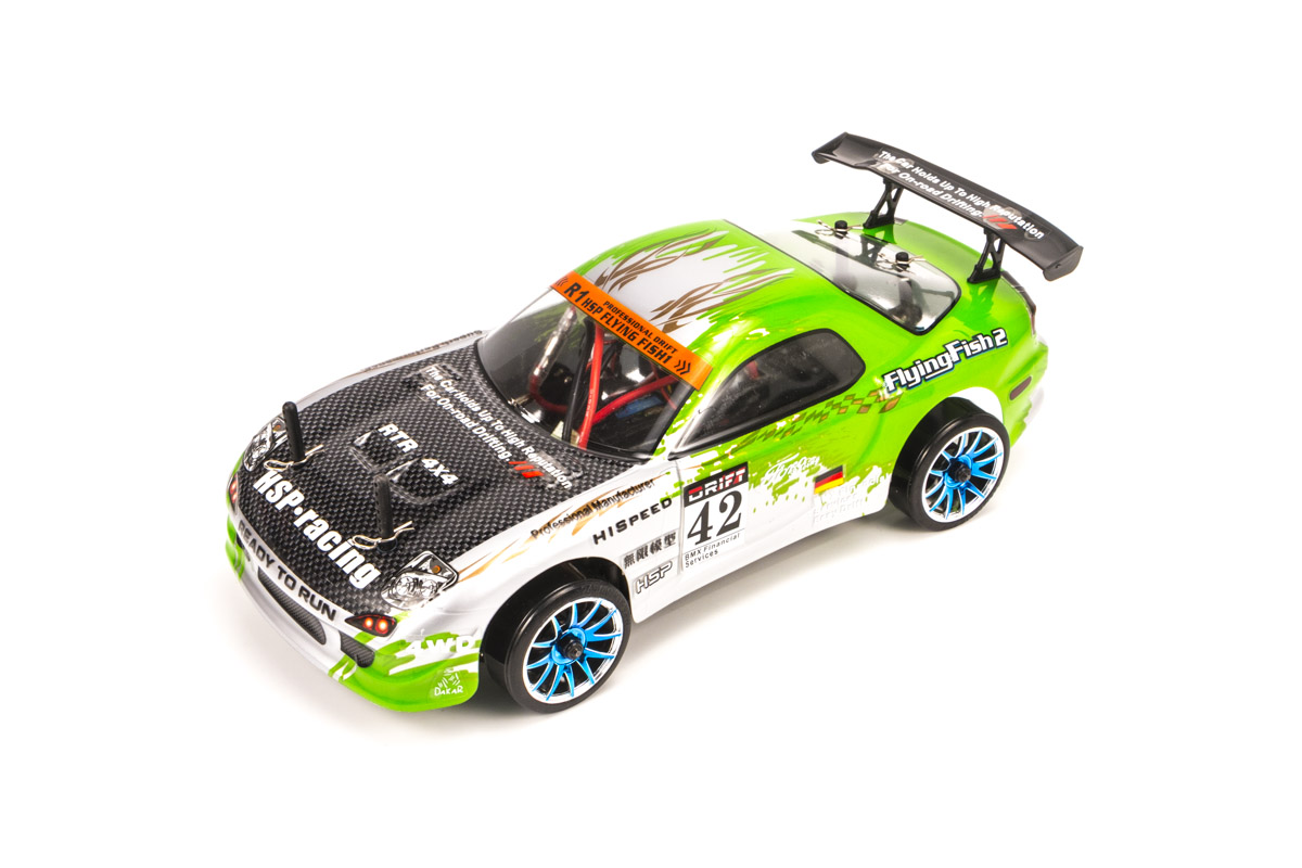 Радиоуправляемая машина для дрифта HSP Flying Fish 2 4WD RTR масштаб 1:16 2.4G — 94163p