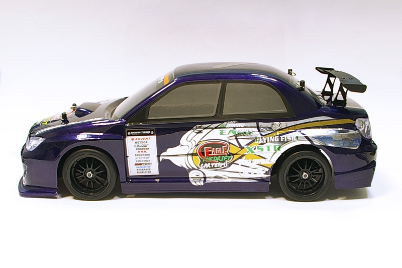 Радиоуправляемая машина для дрифта ApexHobby Fireball DC Violet Edition 4WD RTR масштаб 1:10 2.4G — AP01P — изображение 4