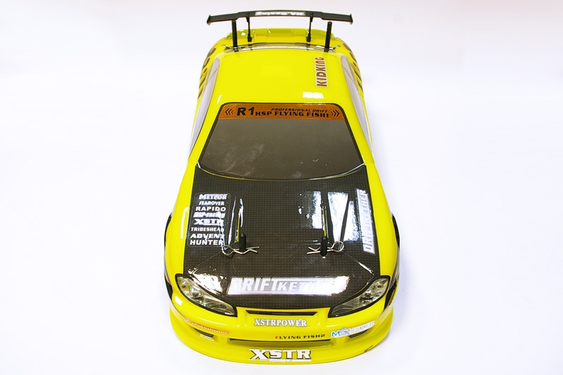 Радиоуправляемая машина для дрифта ApexHobby Fireball DC Yellow Edition 4WD RTR масштаб 1:10 2.4G — AP02Y — изображение 5