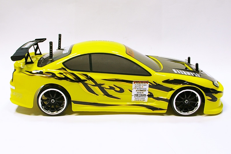 Радиоуправляемая машина для дрифта ApexHobby Fireball DC Yellow Edition 4WD RTR масштаб 1:10 2.4G — AP02Y — изображение 3