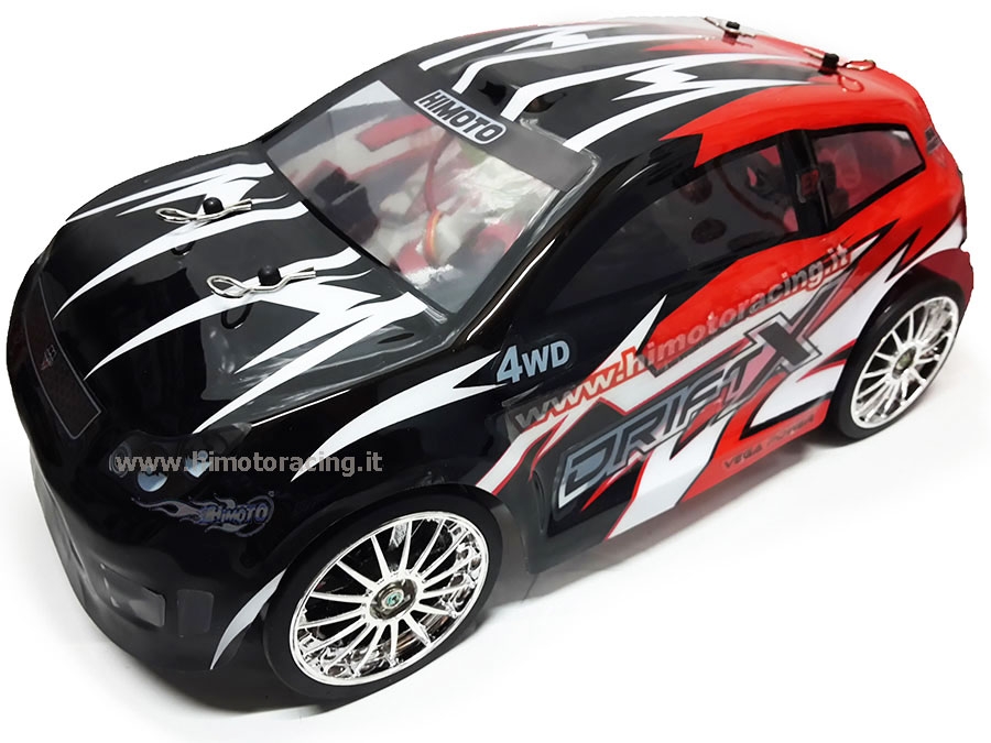 Радиоуправляемая машина для дрифта Himoto Drift X 4WD RTR масштаб 1:18 2.4G — E18DT — изображение 4