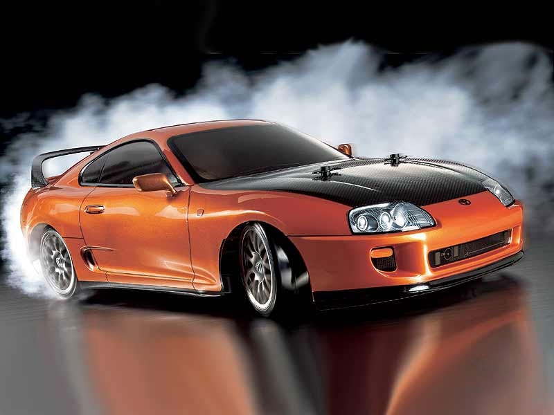 Комплект для сборки машины для дрифта Tamiya Toyota Supra TT-02D 4WD KIT масштаб 1:10 2.4G — TAM-58613 — изображение 4