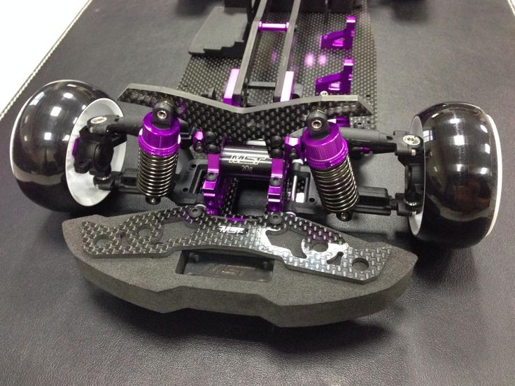 Комплект для сборки модели для дрифта MST RMX-D VIP Purple 2WD ARR масштаб 1:10 2.4G — MST-532124 — изображение 4