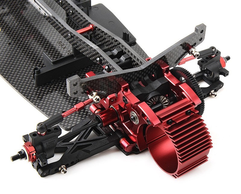 Комплект для сборки модели для дрифта MST RRX-D VIP Red Ultra Rear Motor 2WD KIT масштаб 1:10 2.4G — MST-532133 — изображение 4