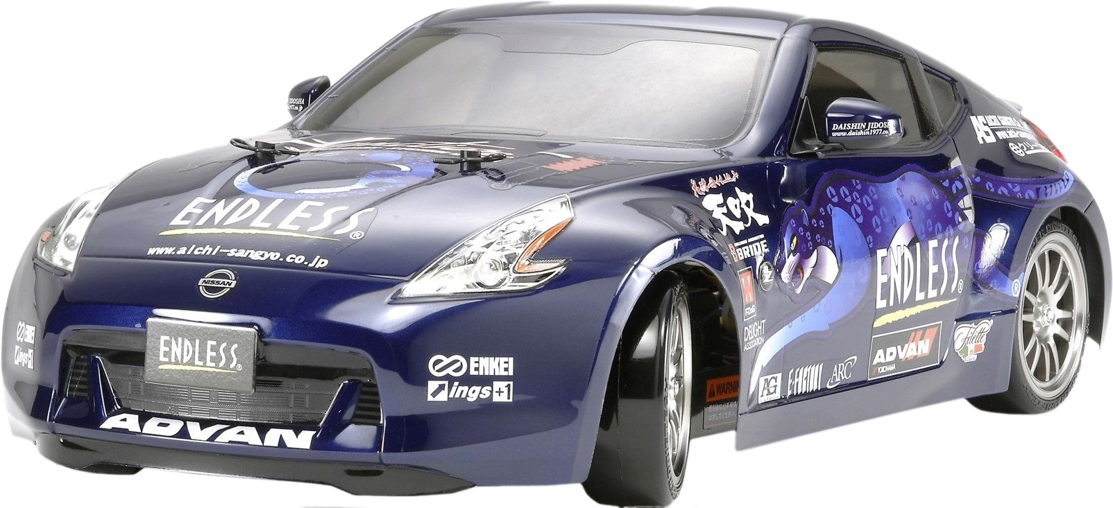 Радиоуправляемая машина для дрифта Tamiya Nissan 370Z 4WD KIT-набор масштаб 1:10 — RC12477