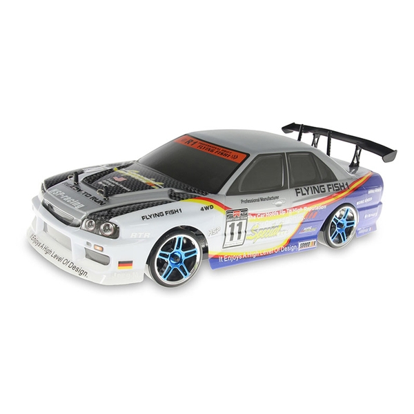 Радиоуправляемая машина для дрифта HSP Flying Fish 1 Pro 4WD RTR масштаб 1:10 2.4G — 94123PRO — изображение 2
