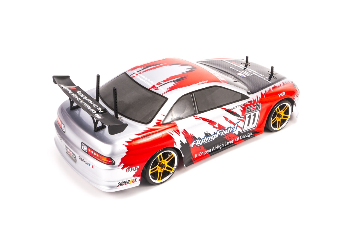 Радиоуправляемая машина для дрифта HSP Flying Fish 1 Pro 4WD RTR масштаб 1:10 2.4G — 94123PRO — изображение 4