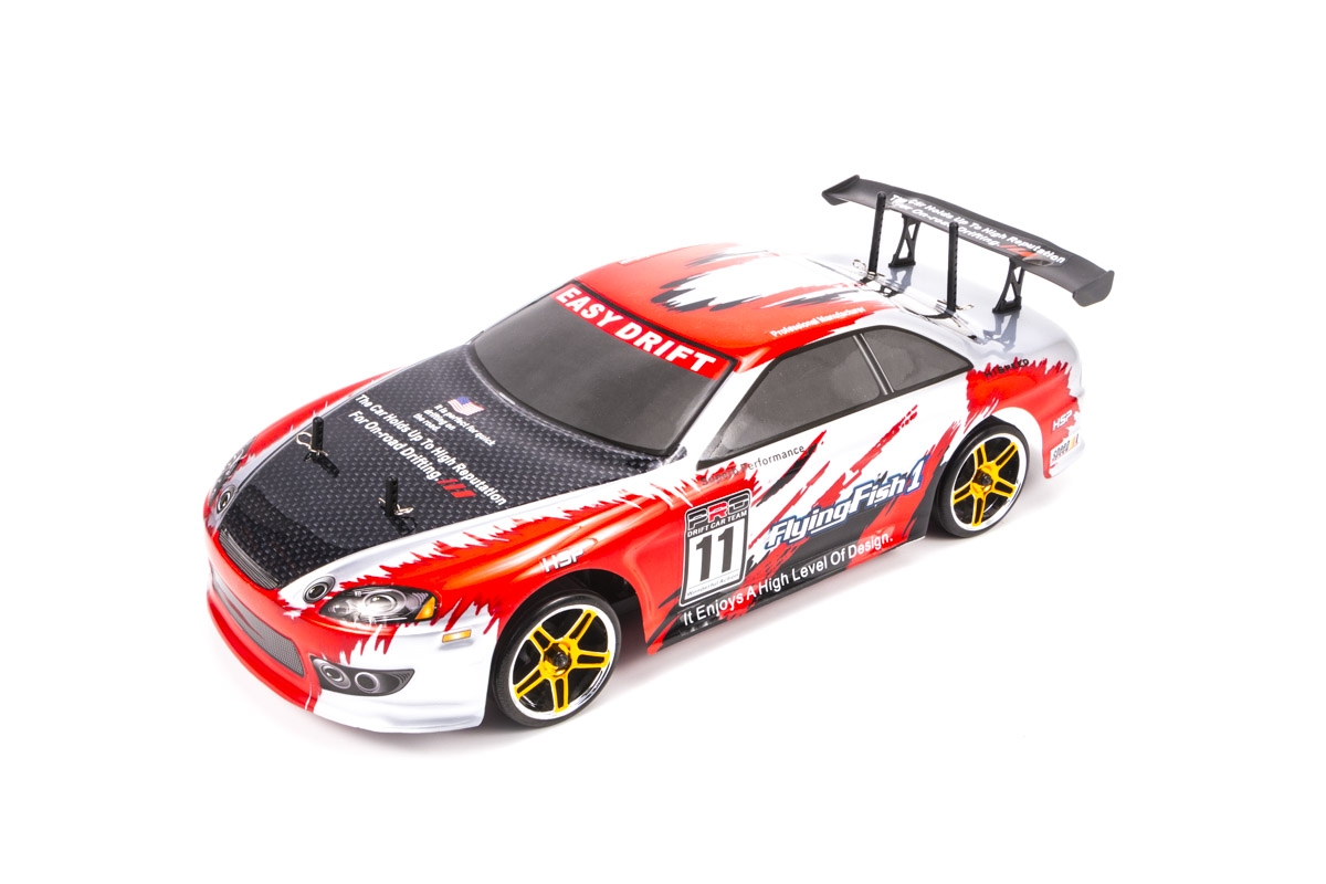 Радиоуправляемая машина для дрифта HSP Flying Fish 1 Pro 4WD RTR масштаб 1:10 2.4G — 94123PRO — изображение 3