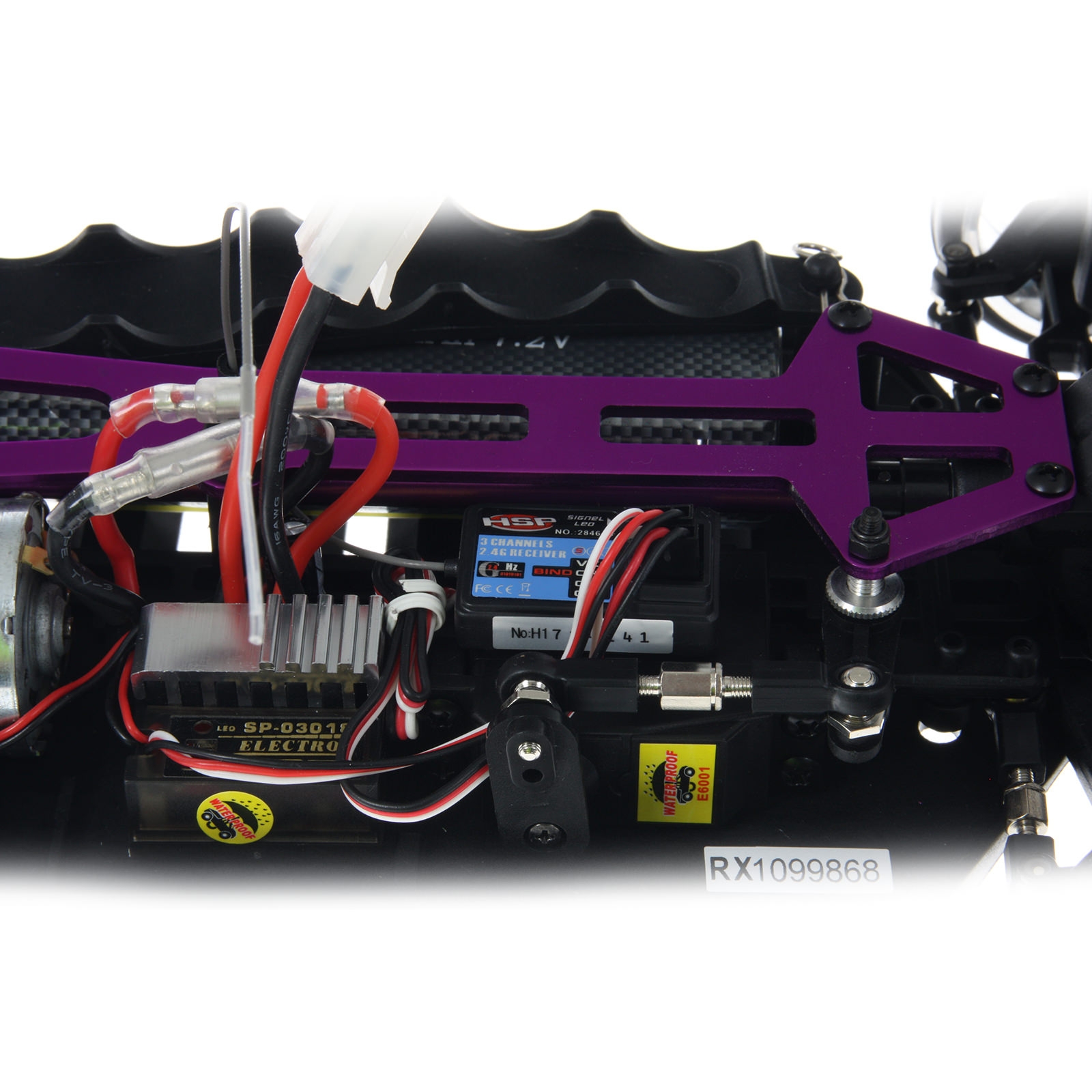 Радиоуправляемая машина для дрифта HSP Flying Fish 1 4WD RTR масштаб 1:10 2.4G — 94123P-12382 — изображение 2
