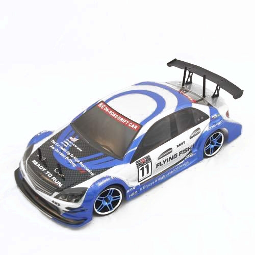 Радиоуправляемая машина для дрифта HSP Flying Fish 1 4WD RTR масштаб 1:10 2.4G — 94123P-12382 — изображение 5