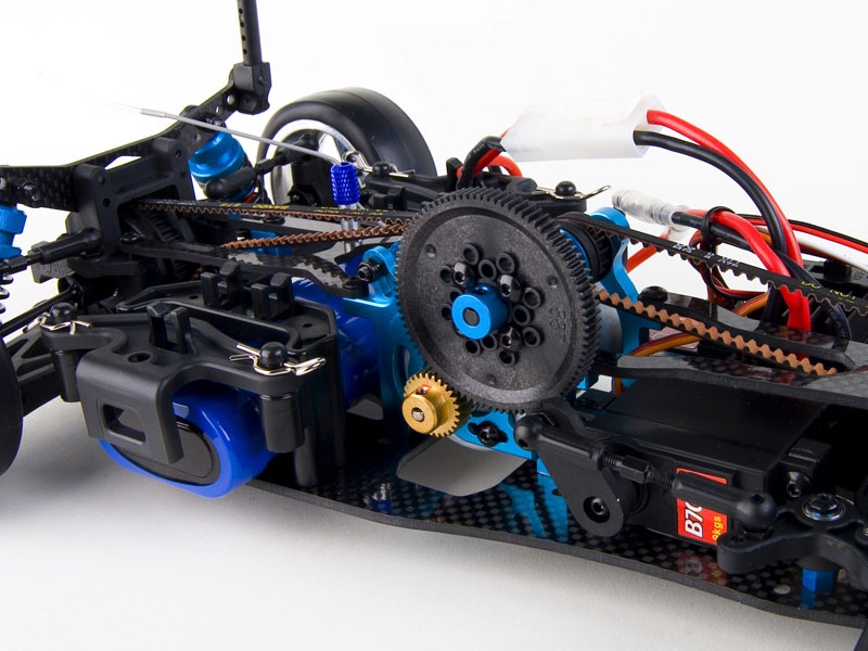 Радиоуправляемая машина для дрифта BSD Racing Guchol Carbon DS, Brushed 4WD RTR масштаб 1:10 2.4G — BS204R — изображение 4