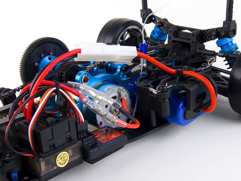 Радиоуправляемая машина для дрифта BSD Racing Guchol Carbon DS, Brushed 4WD RTR масштаб 1:10 2.4G — BS204R — изображение 3