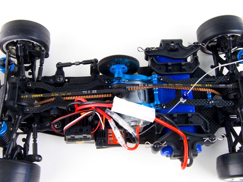 Радиоуправляемая машина для дрифта BSD Racing Guchol Carbon DS, Brushed 4WD RTR масштаб 1:10 2.4G — BS204R — изображение 5