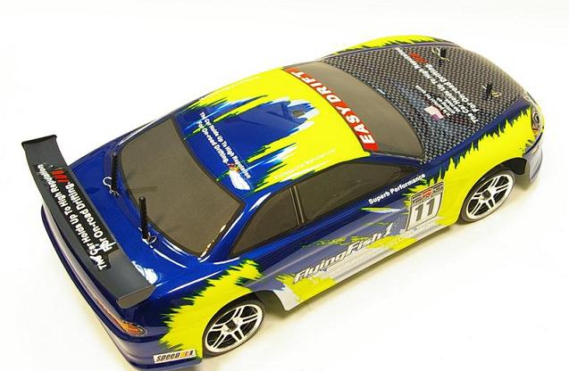 Радиоуправляемая машина для дрифта Himoto Drift TC Brushless 4WD RTR масштаб 1:10 2.4G — HI4123BL — изображение 3