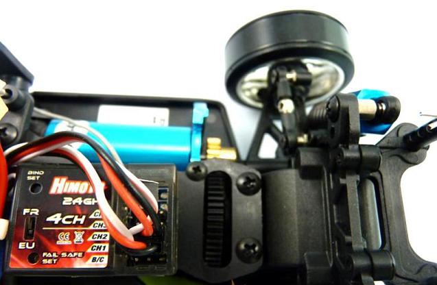 Радиоуправляемая машина для дрифта Himoto EDC-16 Brushless 4WD RTR масштаб 1:16 2.4G — HI4163BL — изображение 5