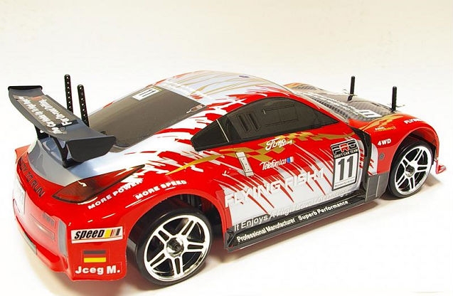 Радиоуправляемая машина для дрифта Himoto DRIFT TC 4WD 1:10 — 2.4G — HI4123 — изображение 3