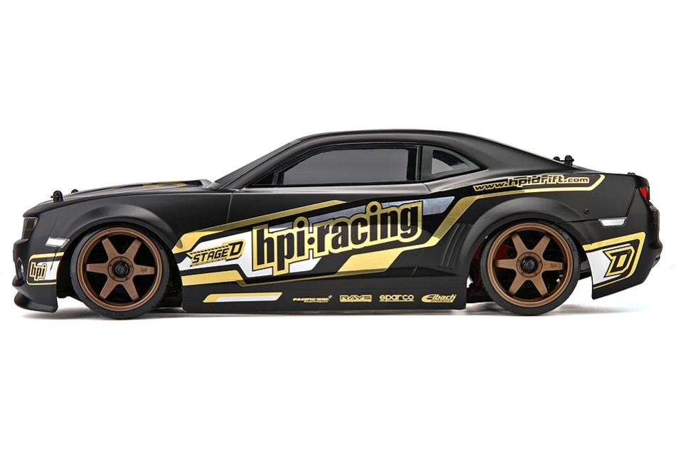 NEW! Радиоуправляемая машина для дрифта HPI Sprint 2 Drift Camaro 4WD RTR масштаб 1:10 2.4G — HPI-106149 — изображение 2