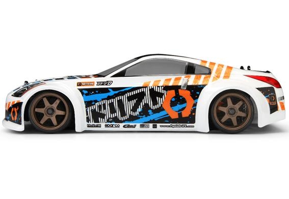 NEW! Радиоуправляемая машина для дрифта HPI Sprint 2 Drift Nissan 350Z 4WD RTR масштаб 1:10 2.4G — HPI-106154 — изображение 2