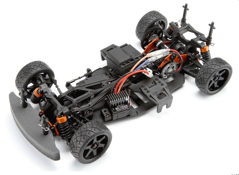 NEW! Радиоуправляемая машина для дрифта HPI Sprint 2 Drift Nissan 350Z 4WD RTR масштаб 1:10 2.4G — HPI-106154 — изображение 3