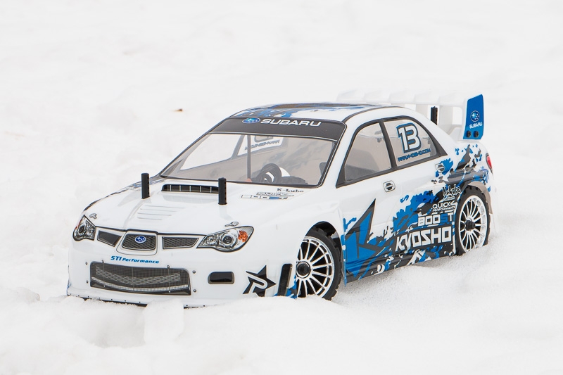 Радиоуправляемая машина для дрифта Kyosho Fazer VE-X 2006 Subaru Impreza 4WD RTR масштаб 1:10 2.4G — 30913T1B — изображение 5