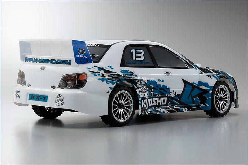 Радиоуправляемая машина для дрифта Kyosho Fazer VE-X 2006 Subaru Impreza 4WD RTR масштаб 1:10 2.4G — 30913T1B — изображение 3
