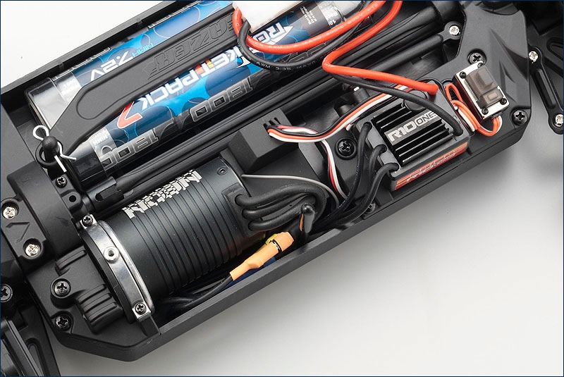 Радиоуправляемая машина для дрифта Kyosho Fazer VE-X 2007 Subaru Impreza 4WD RTR масштаб 1:10 2.4G — 30914T1B — изображение 5
