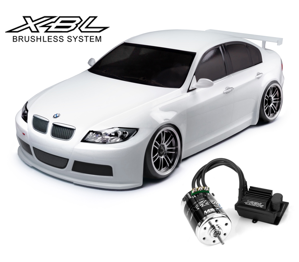 Радиоуправляемая машина для дрифта MST MS-01D BMW 320si 4WD масштаб 1:10 RTR 2.4G — MST-533012W