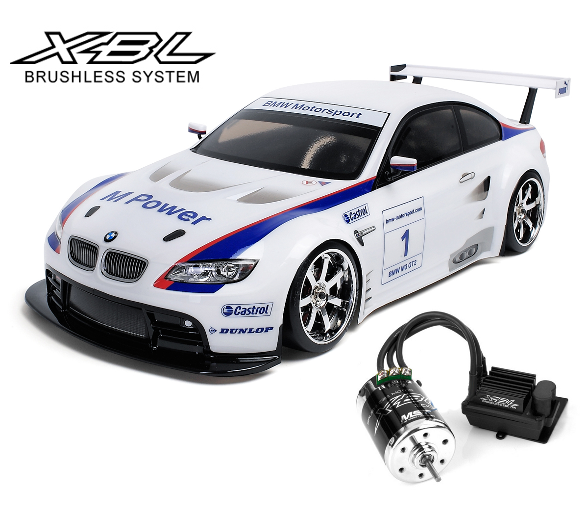 Радиоуправляемая машина для дрифта MST MS-01D BMW M3 GT2 4WD RTR масштаб 1:10 2.4G — MST-533001