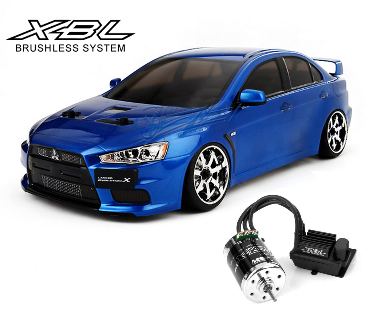 Радиоуправляемая машина для дрифта MST MS-01D EVO X (blue) 4WD RTR масштаб 1:10 2.4G — MST-533003B