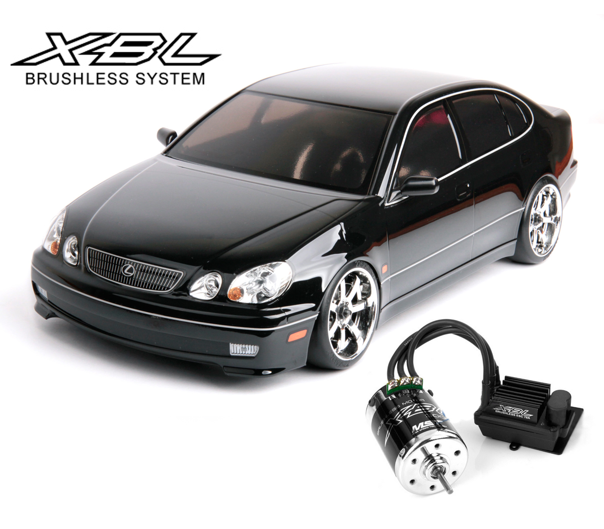 Радиоуправляемая машина для дрифта MST MS-01D LEXUS GS400 4WD масштаб 1:10 RTR 2.4G — MST-533006