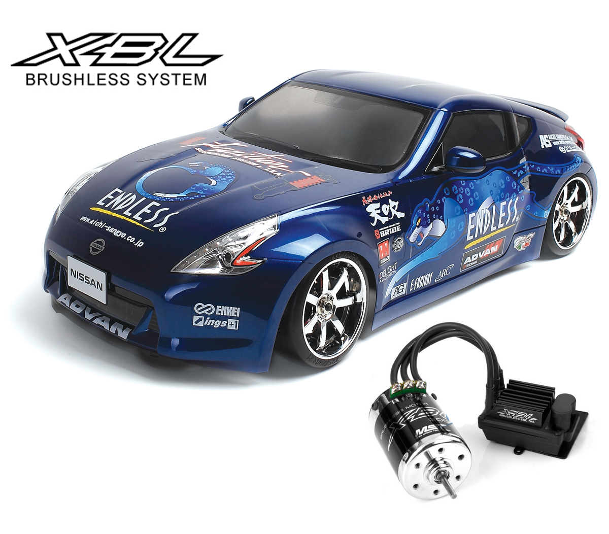 Радиоуправляемая машина для дрифта MST MS-01D NISMO 370Z 4WD RTR масштаб 1:10 2.4G — MST-533004