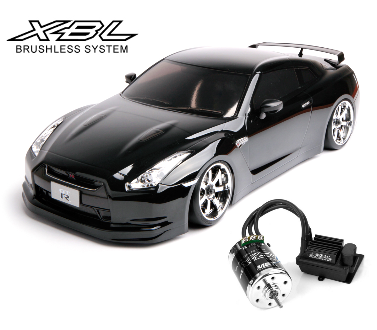 Радиоуправляемая машина для дрифта MST MS-01D NISSAN R35 GT-R 4WD RTR масштаб 1:10 2.4G — MST-533005