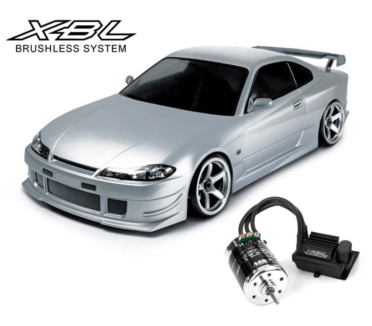 Радиоуправляемая машина для дрифта MST MS-01D NISSAN S15 4WD RTR масштаб 1:10 2.4G — MST-533013S
