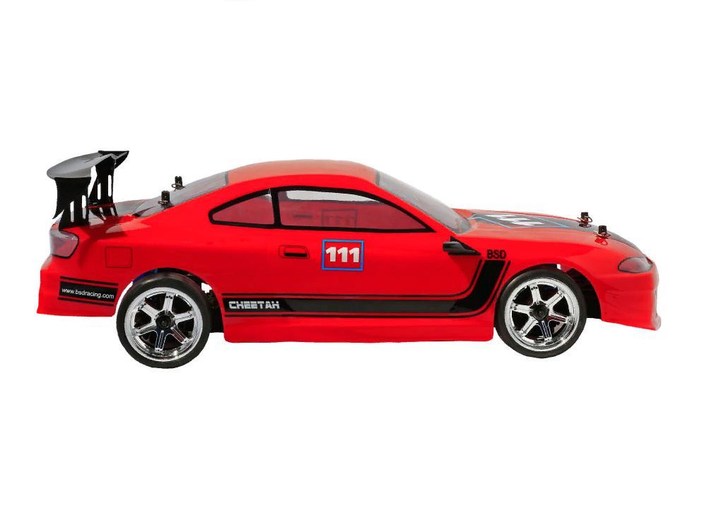 Радиоуправляемая машина для дрифта BSD Racing Cheetah DS, Brushed 4WD RTR масштаб 1:10 2.4G — BS204T — изображение 3