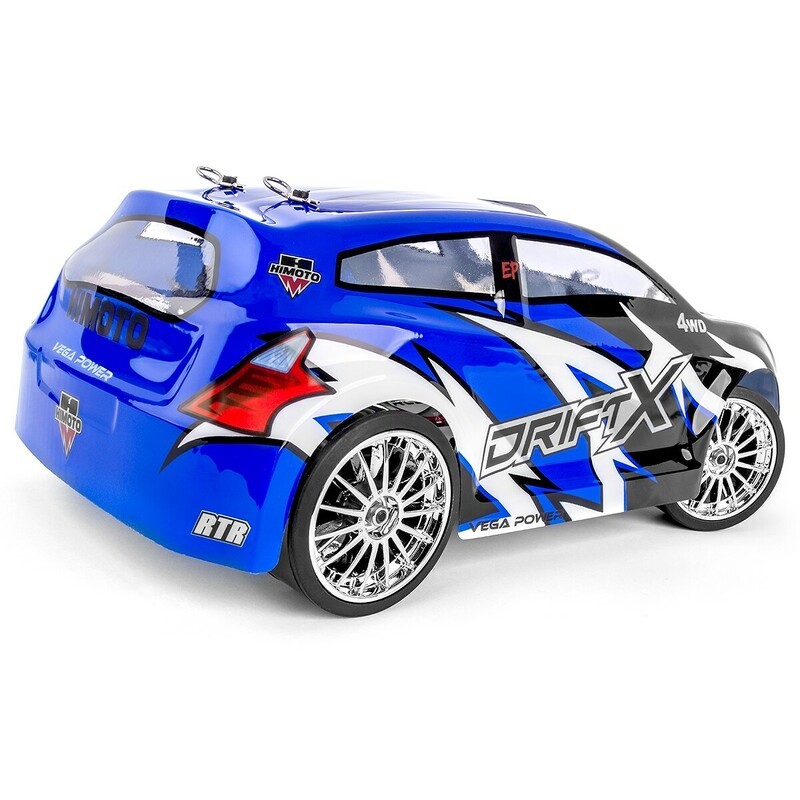 Радиоуправляемая машина для дрифта Himoto Drift X 4WD RTR масштаб 1:18 2.4G — E18DT|28715B — изображение 3