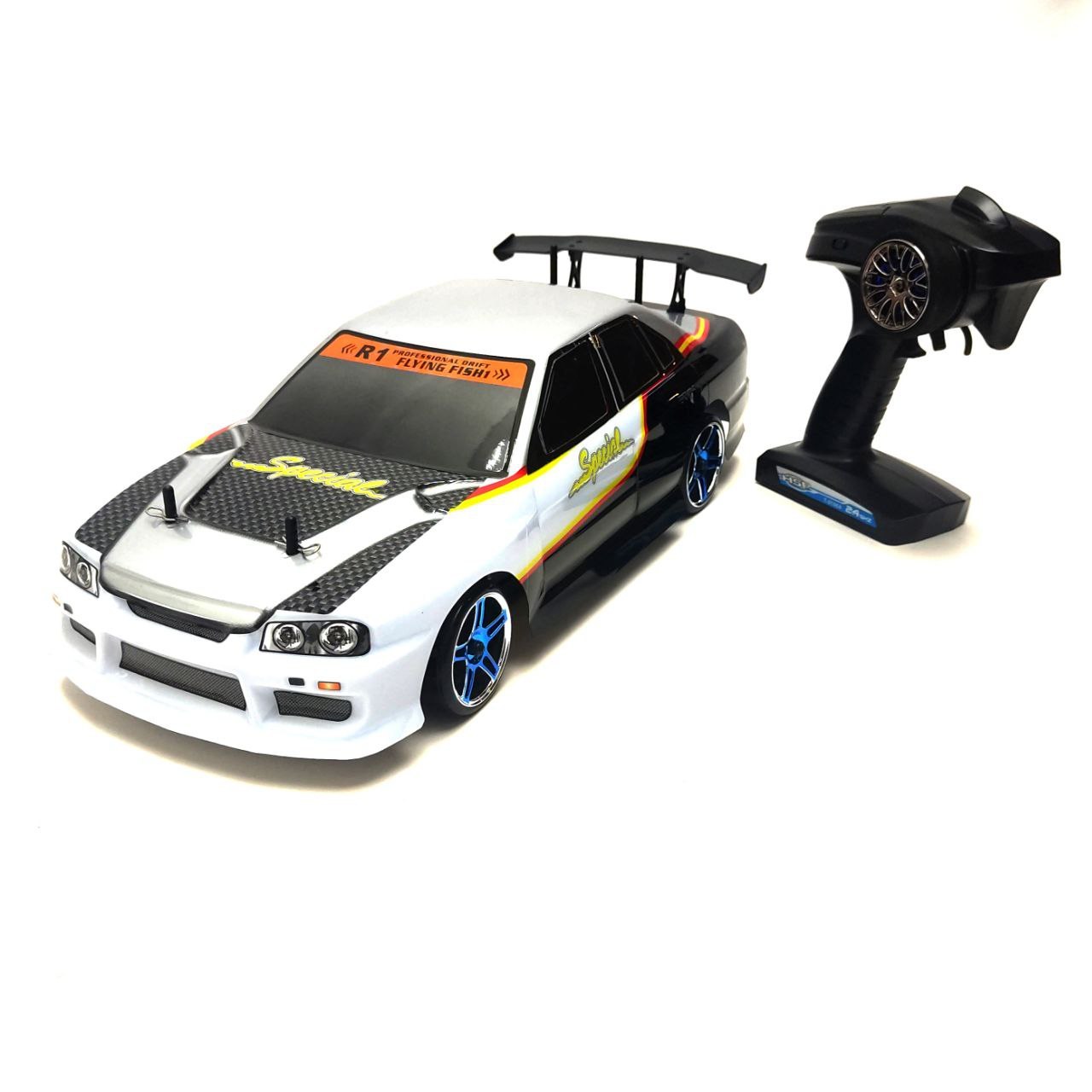 Радиоуправляемая машина для дрифта HSP Flying Fish 1 Pro 4WD RTR масштаб 1:10 2.4G — 94123PRO-12333