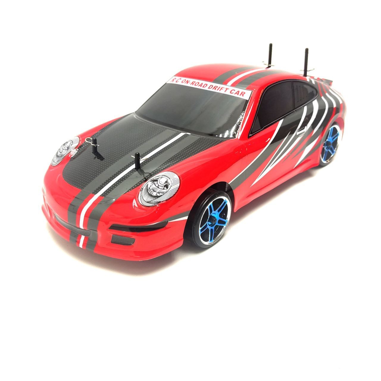 Радиоуправляемая машина для дрифта HSP Flying Fish 1 Pro 4WD RTR масштаб 1:10 2.4G — 94123PRO-12371-RED — изображение 5