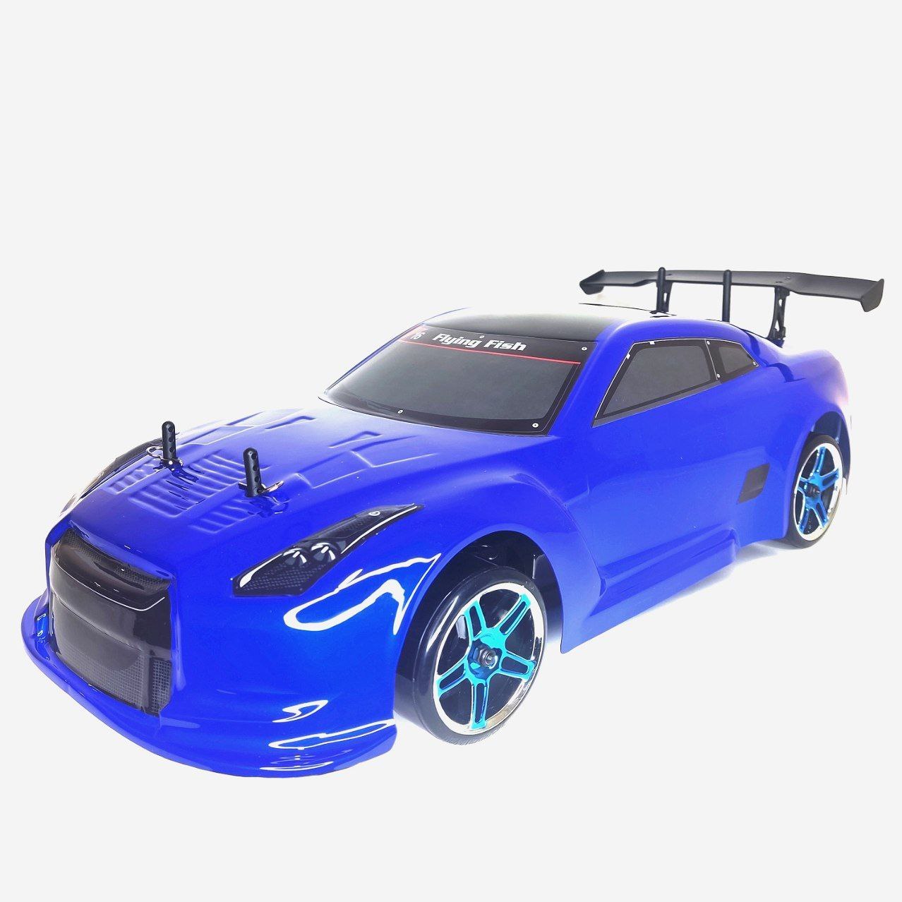 Радиоуправляемая машина для дрифта HSP Flying Fish 1 Pro 4WD RTR масштаб 1:10 2.4G — 94123PRO-GTR-BL — изображение 2