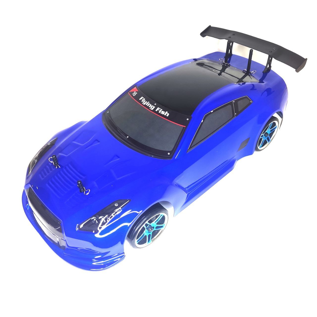 Радиоуправляемая машина для дрифта HSP Flying Fish 1 Pro 4WD RTR масштаб 1:10 2.4G — 94123PRO-GTR-BL — изображение 4