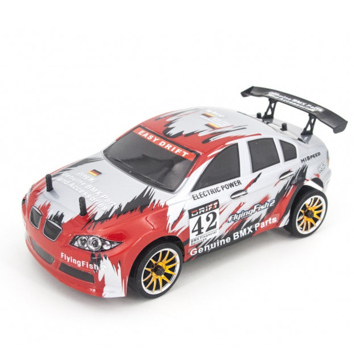 Радиоуправляемая машина для дрифта HSP Flying Fish 2 PRO 4WD RTR масштаб 1:16 2.4G — 94163PRO|16302