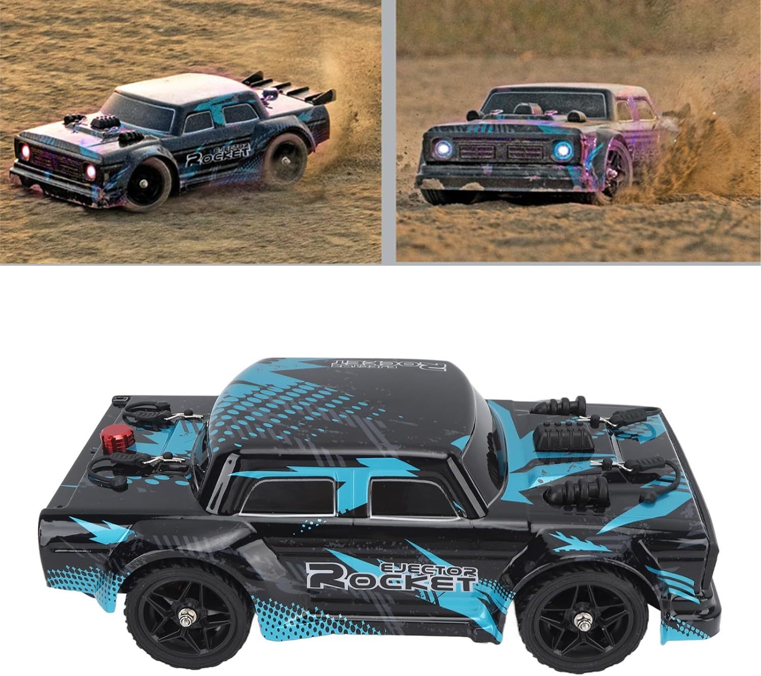 Радиоуправляемая машина для дрифта Zegan EROCKET 4WD RTR масштаб 1:16 2.4G — HS16352 — изображение 5