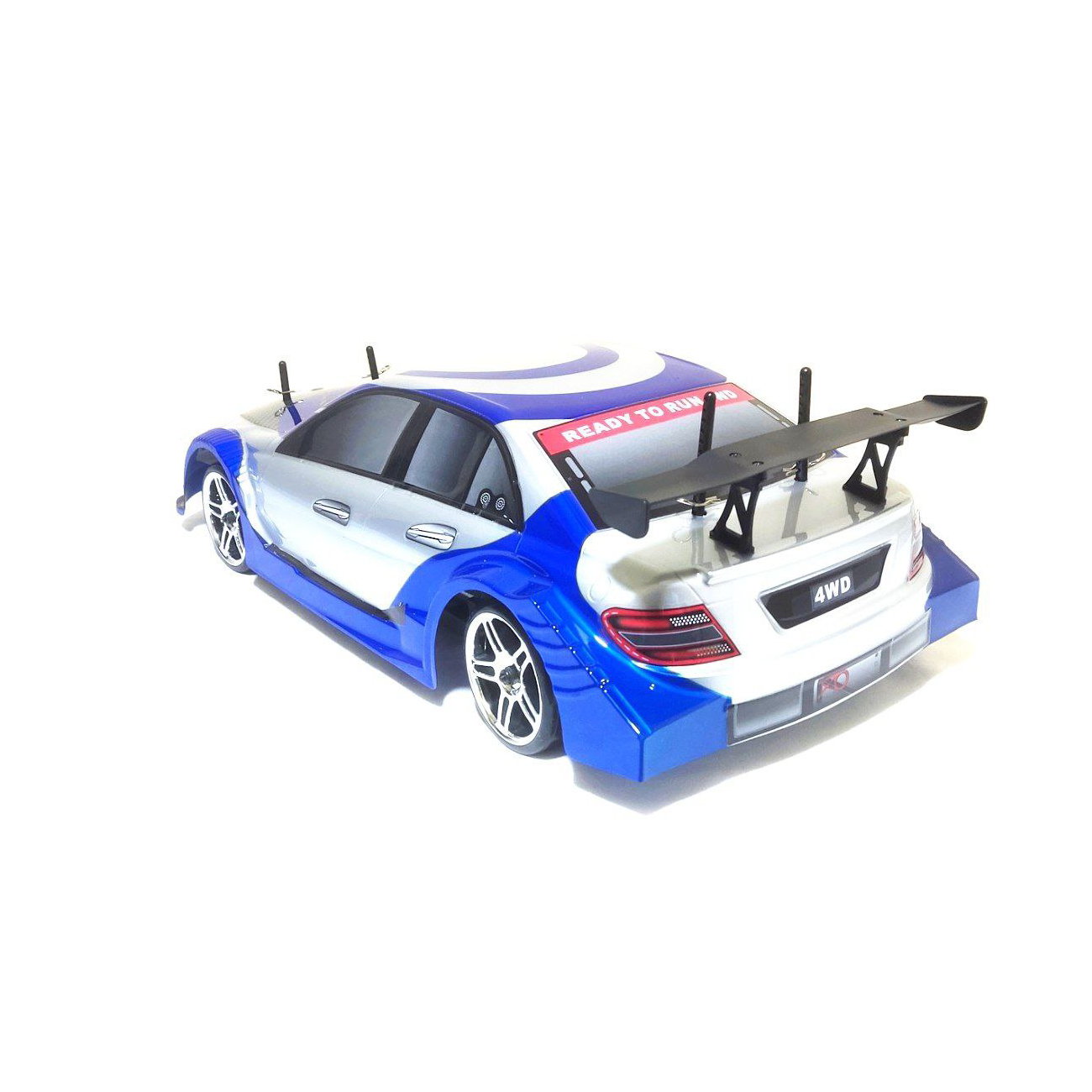 Радиоуправляемый автомобиль для дрифта HSP Flying Fish 1 4WD RTR масштаб 1:10 2.4G — 94123|12381 BLUE — изображение 4