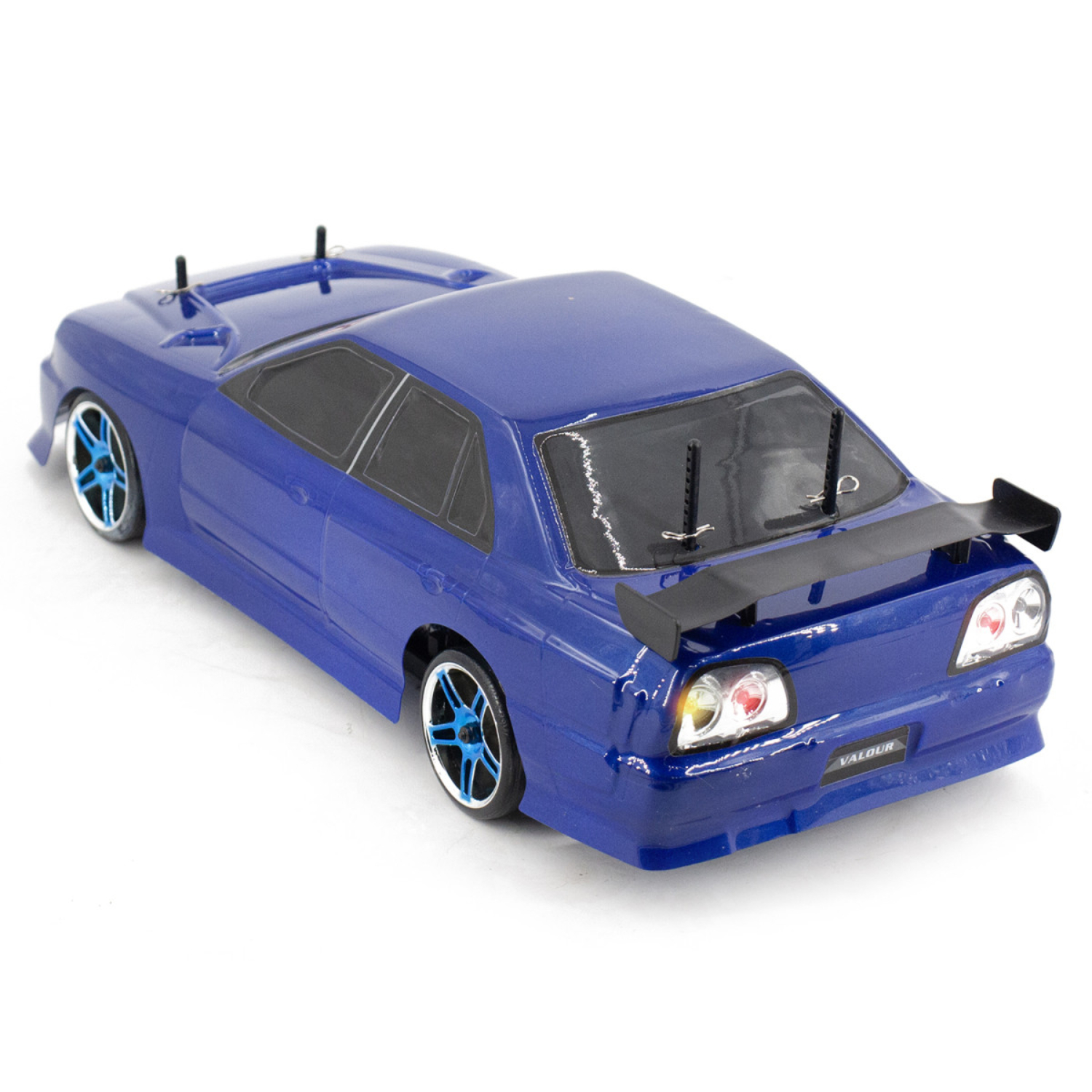 Радиоуправляемый автомобиль для дрифта HSP Flying Fish 1 LED 4WD RTR масштаб 1:10 2.4G — 94123T-12330-BL — изображение 3