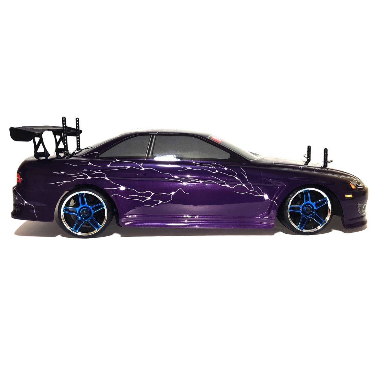 Радиоуправляемый автомобиль для дрифта HSP Flying Fish 1 масштаб 1:10 4WD 2.4G — 94123-12302 PURPLE — изображение 5