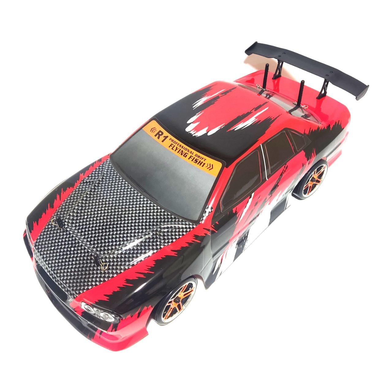 Радиоуправляемый автомобиль для дрифта HSP Flying Fish 1 масштаб 1:10 4WD 2.4G — 94123-12334 BLACK — изображение 2