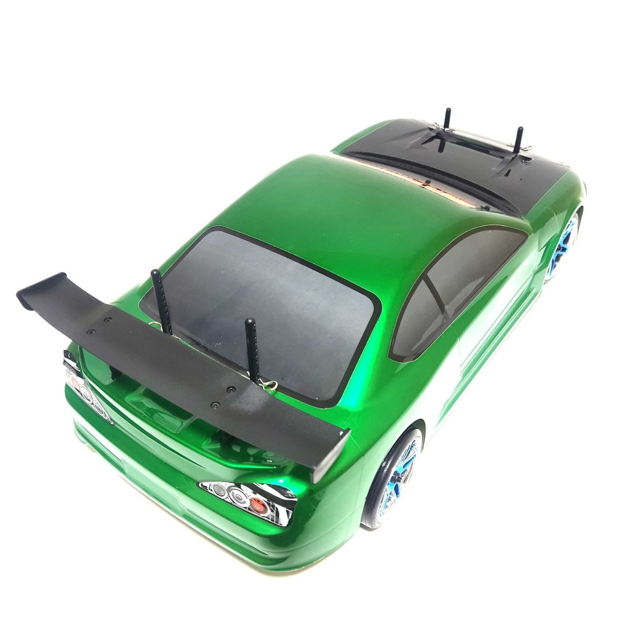Радиоуправляемый автомобиль для дрифта HSP Flying Fish 1 масштаб 1:10 4WD 2.4G — 94123-12363 GREEN — изображение 4