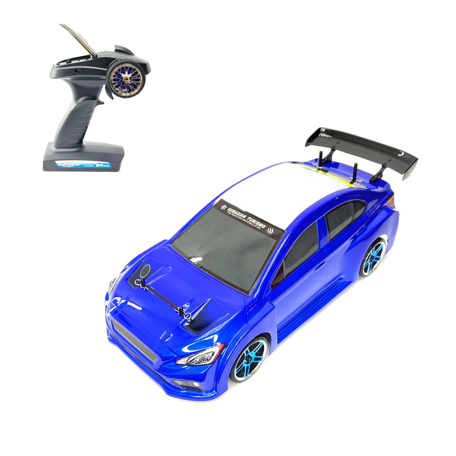Радиоуправляемый автомобиль для дрифта HSP Flying Fish 1 масштаб 1:10 4WD — 94123-STI01